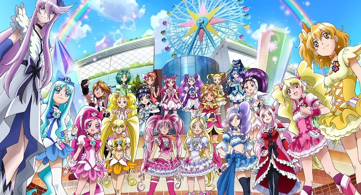 Pretty Cure All Stars DX3: Deliver the Future! The Rainbow-Colored Flower That Connects the World