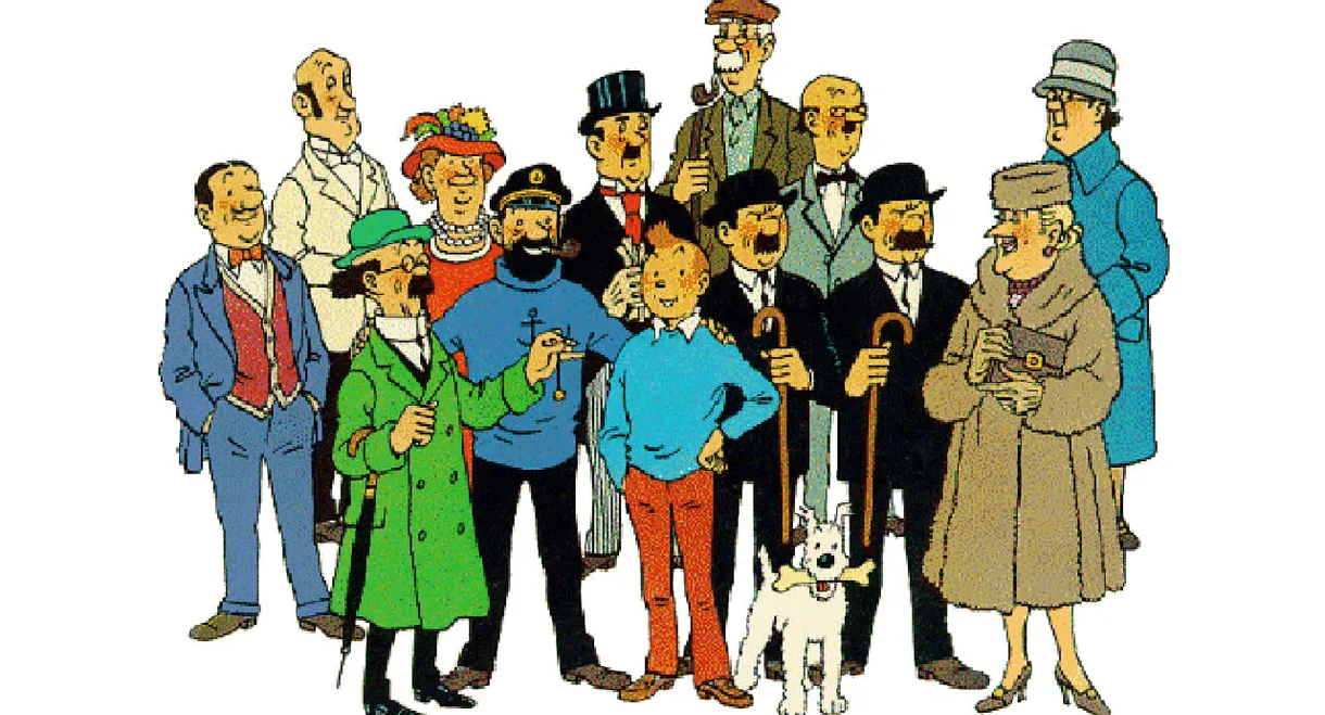 Les Aventures de Tintin, d'après Hergé