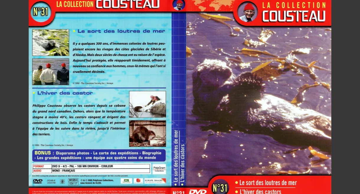 The Cousteau Collection N°31-1 | The Fate of Sea Otters