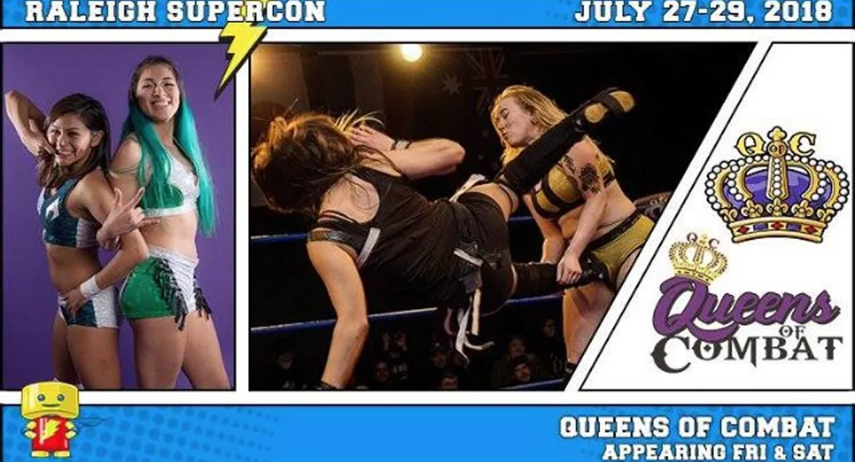 Queens of Combat Invade Supercon Night 1