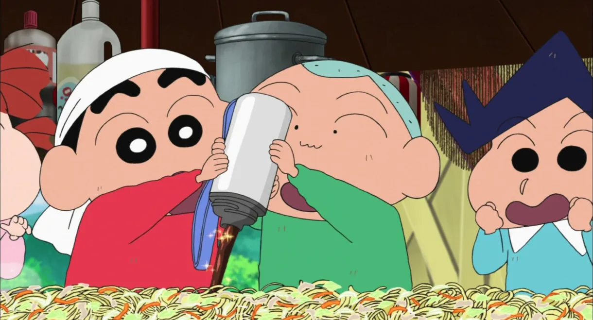 Crayon Shin-chan: Very Tasty! B-class Gourmet Survival!!