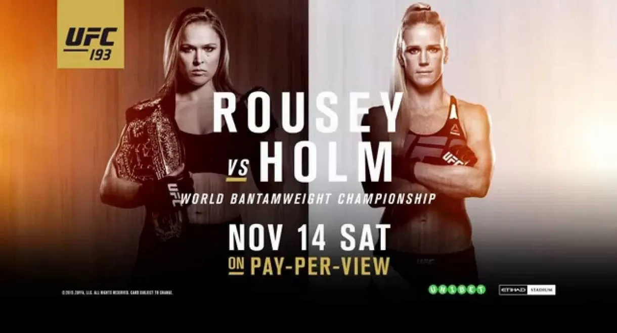 UFC 193: Rousey vs. Holm