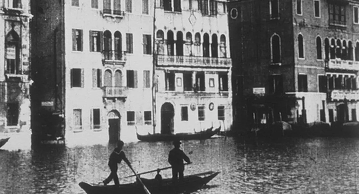 Panorama du grand Canal pris d'un bateau