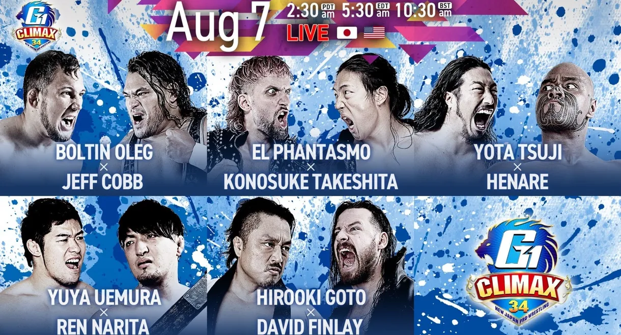 NJPW G1 Climax 34: Day 12