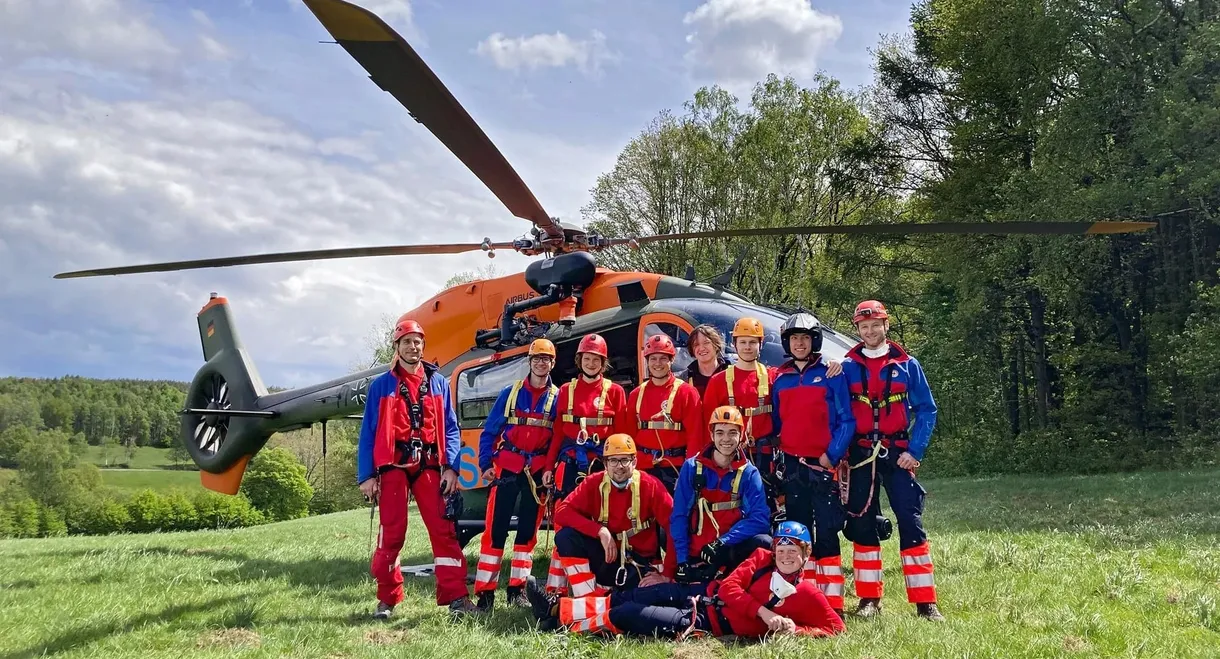 Bergwacht - Einsatz in der Sächsischen Schweiz