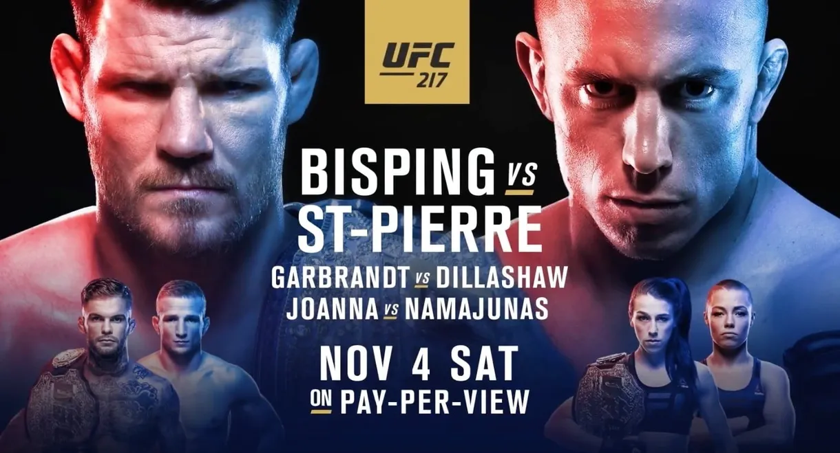 UFC 217: Bisping vs. St-Pierre