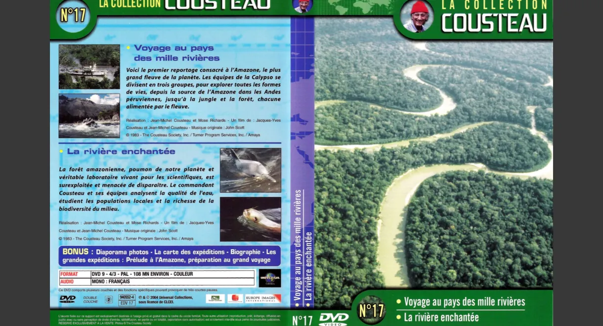 The Cousteau Collection N°17-1 | Amazon: In the Land of a Thousand Rivers