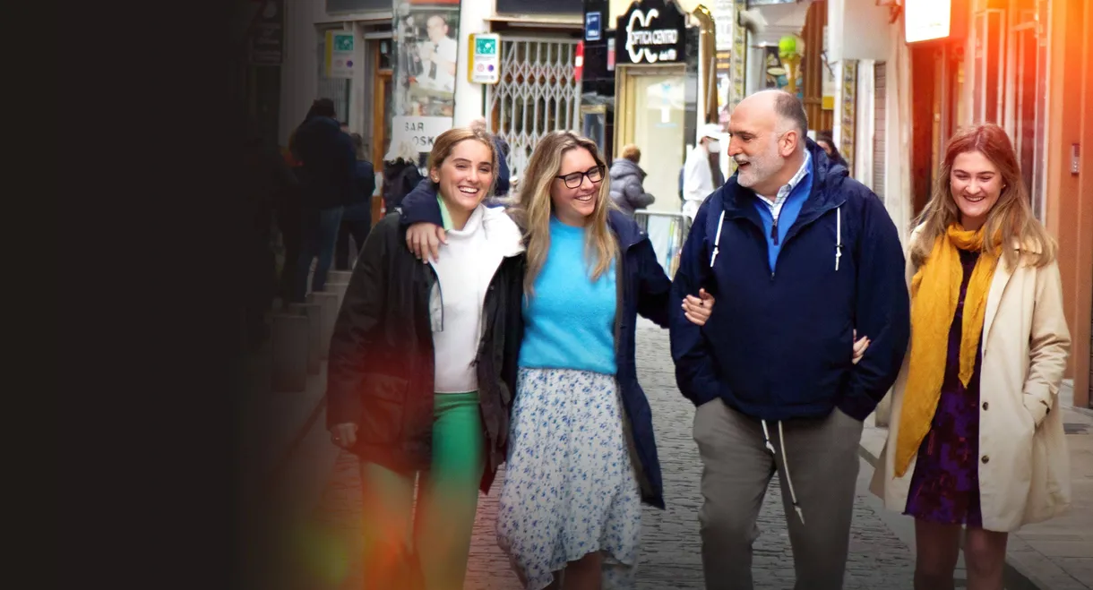 José Andrés and Family in Spain