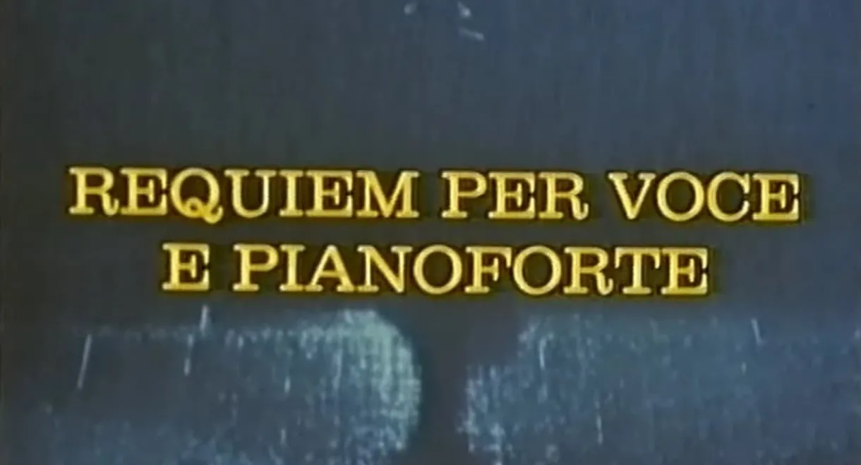 Requiem per voce e pianoforte