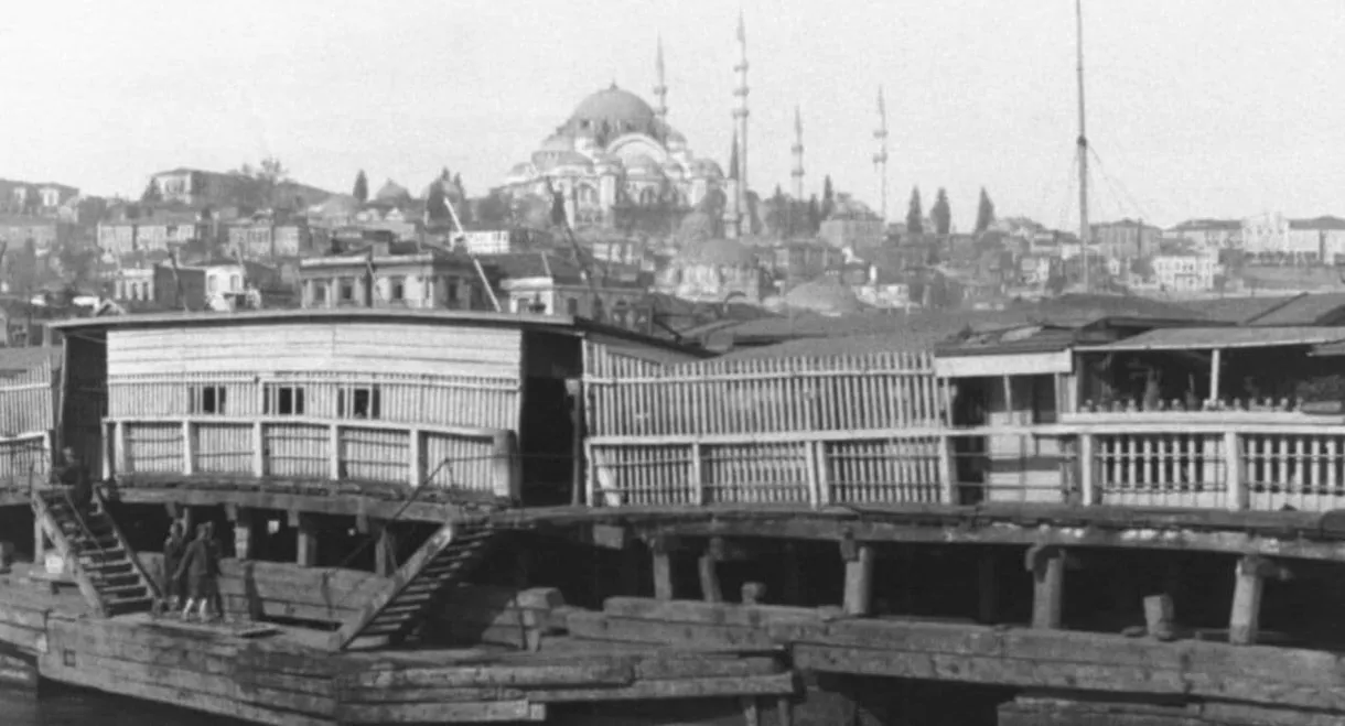 Constantinople, panorama de la corne d'or