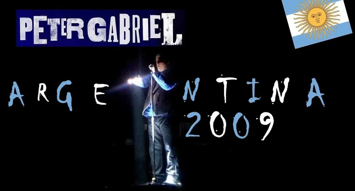 Peter Gabriel: Live in Velez Stadium Buenos Aires