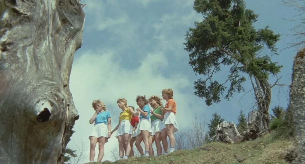 Six Swedish Girls in Alps