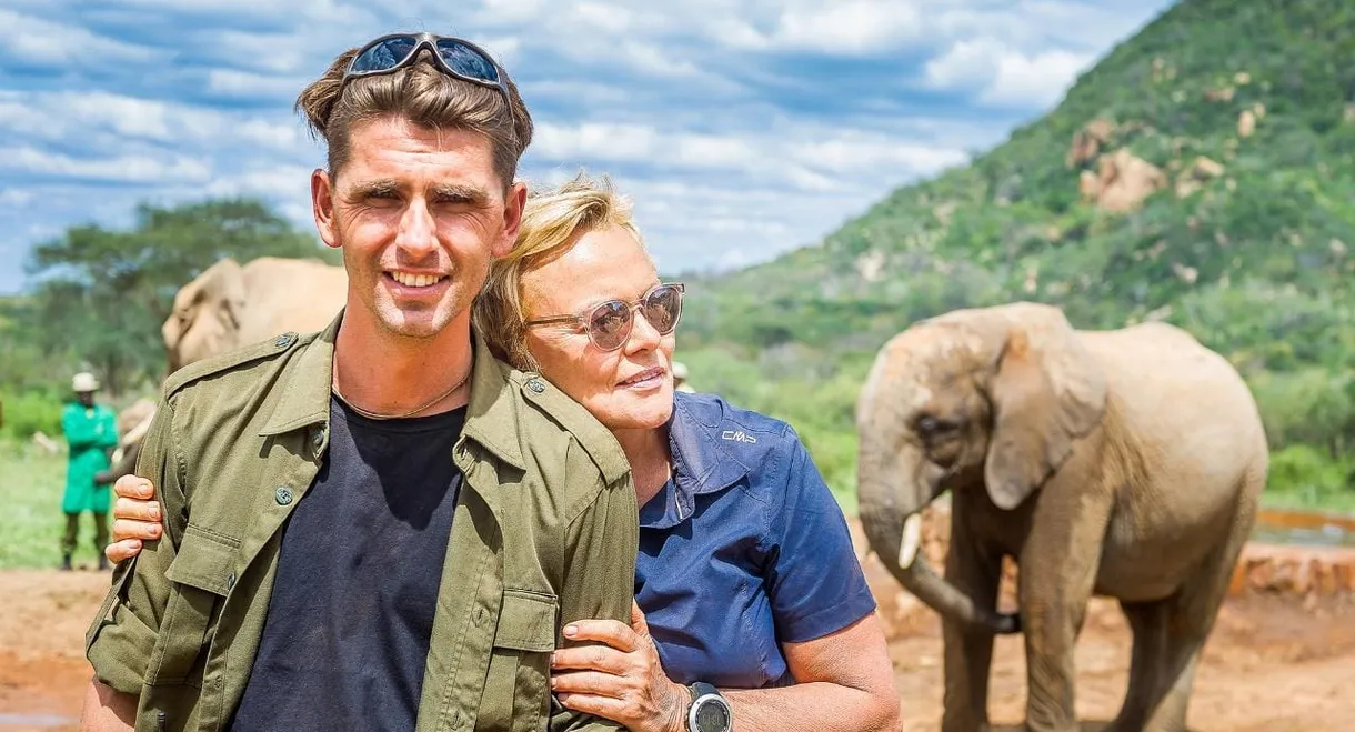 Muriel Robin et Chanee sur la terre des éléphants