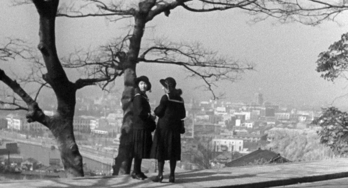 Japanese Girls at the Harbor