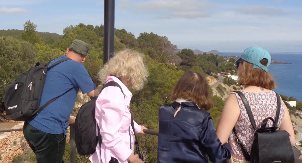 A Eivissa amb sa padrina