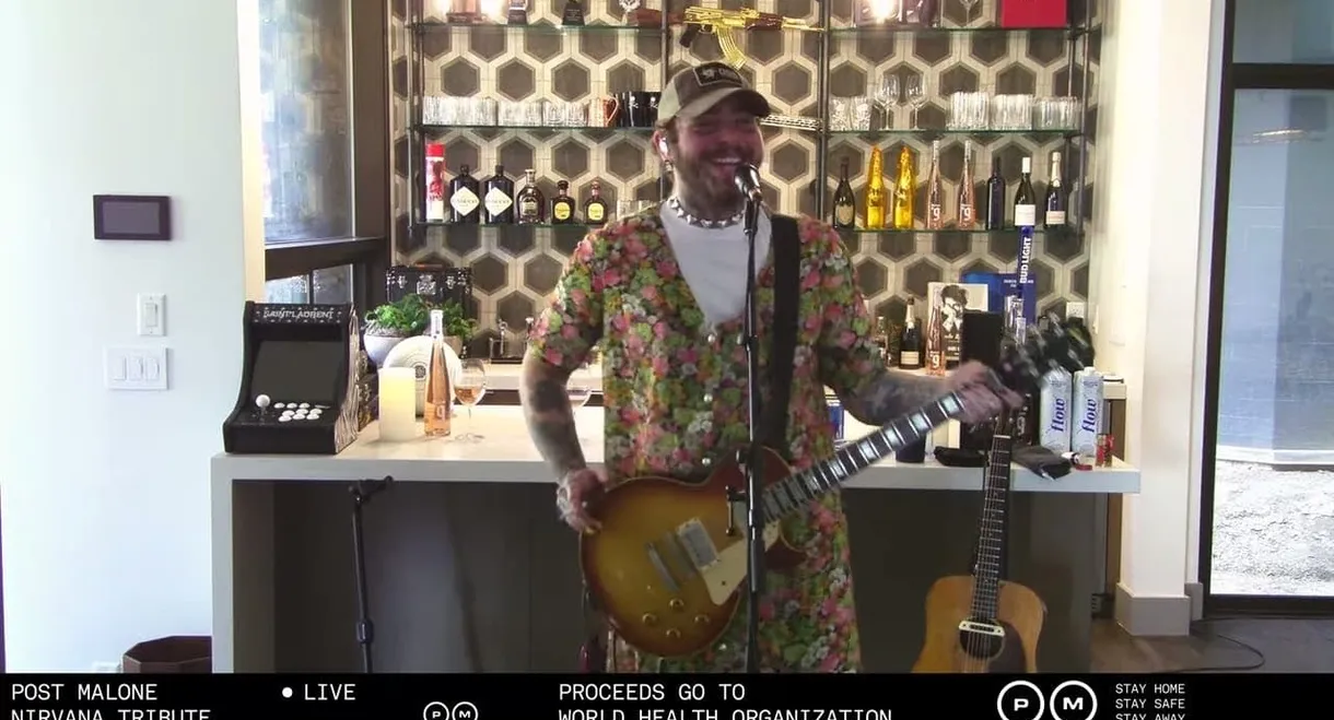 Post Malone Nirvana Tribute Livestream