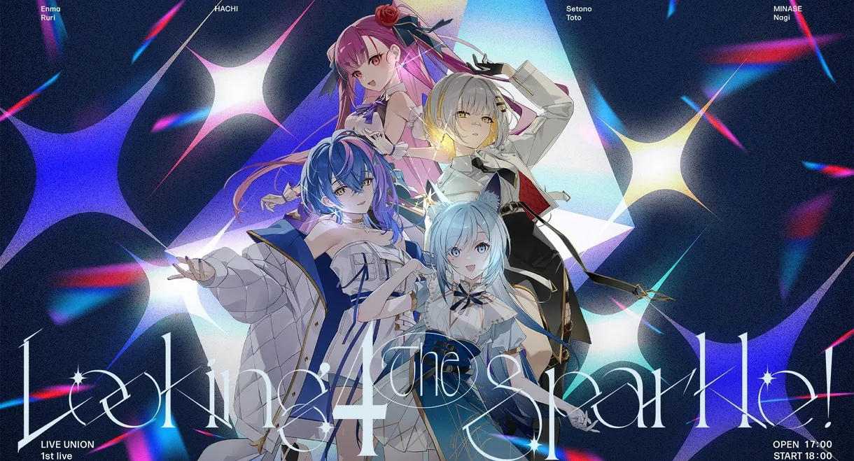 LIVE UNION 1st Live "Looking 4 The Sparkle!"