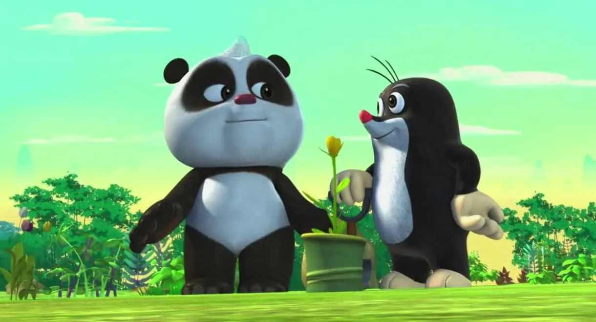 The Little Mole and Panda