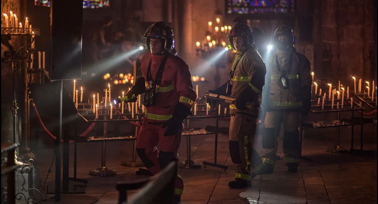 Notre-Dame on Fire