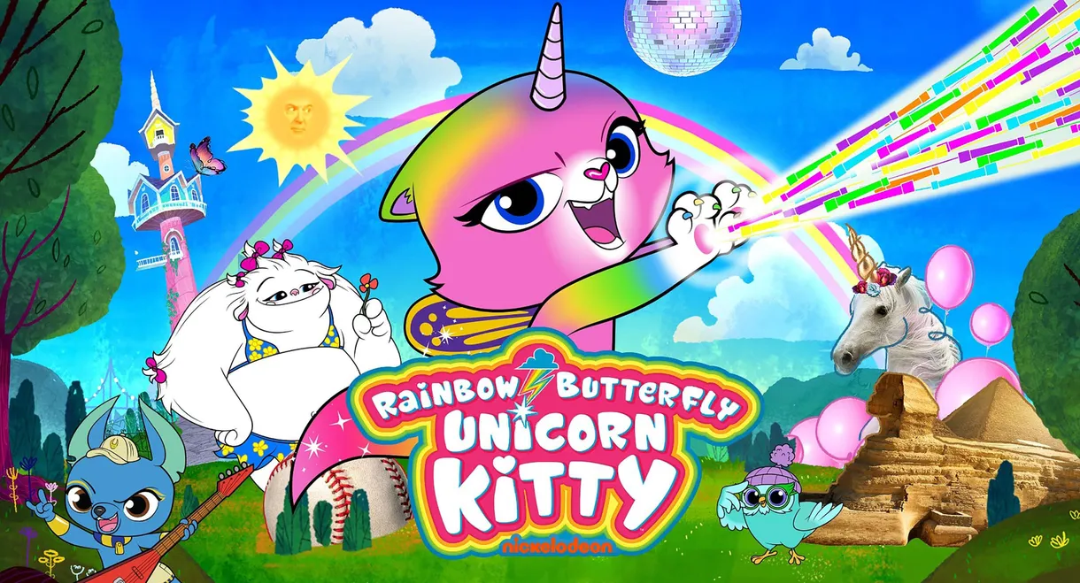 Rainbow Butterfly Unicorn Kitty