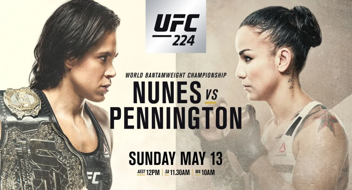 UFC 224: Nunes vs. Pennington