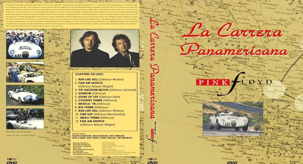 La Carrera Panamericana with Music by Pink Floyd