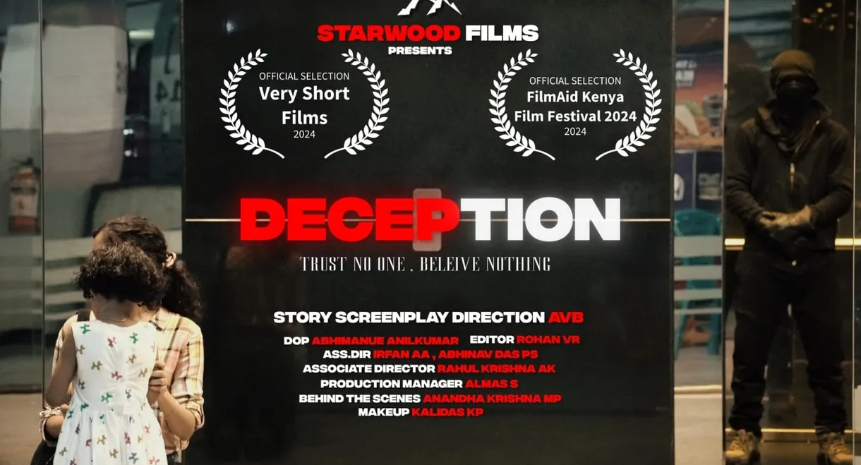 Deception - trust no one, Believe nothing