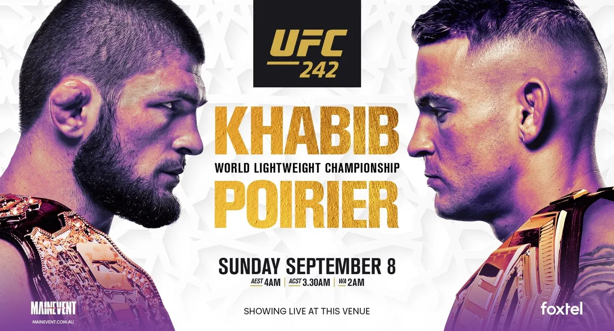 UFC 242: Khabib vs. Poirier