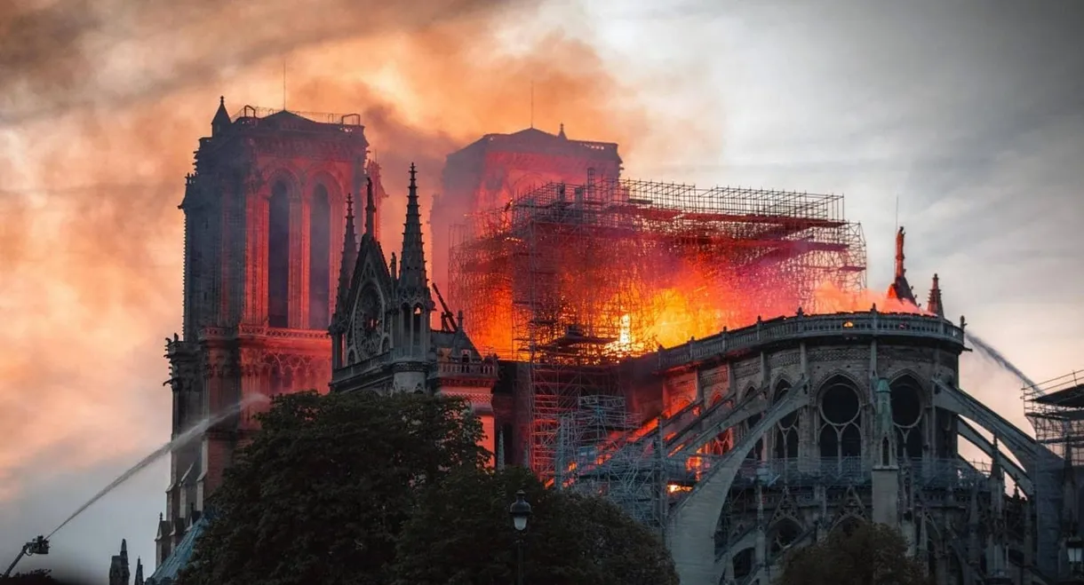 Notre-Dame on Fire