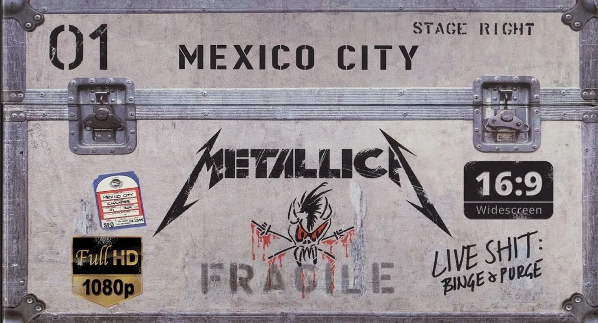 Metallica - Live Shit - Binge & Purge, Seattle 1989