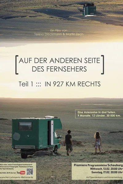 In 927km rechts: Teil 1: Auf der anderen Seite des Fernsehers