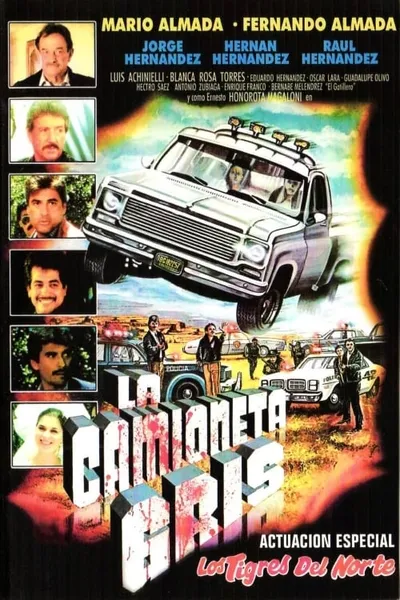 La camioneta gris