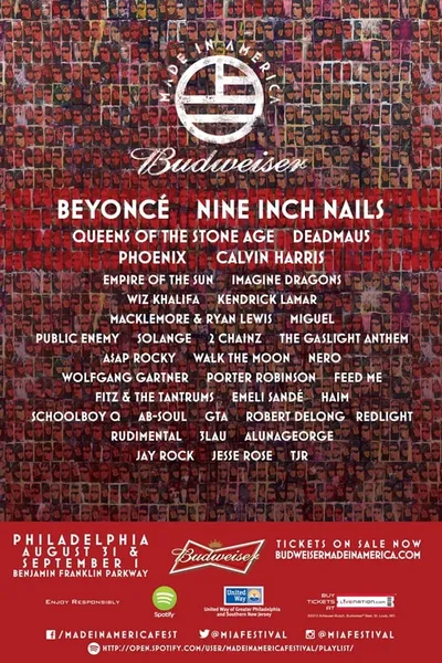 Nine Inch Nails :  Budweiser Made In America Festival