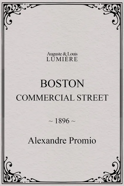 Boston, Commercial Street