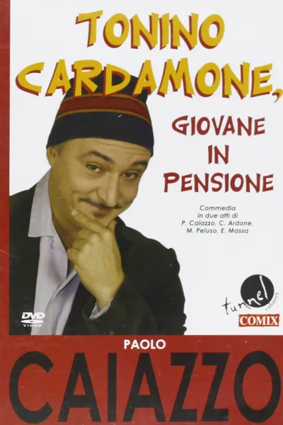 Tonino Cardamone giovane in pensione