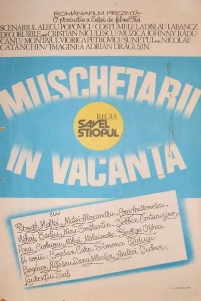 Mușchetarii în vacanță