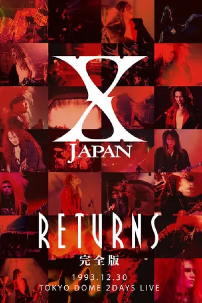 X JAPAN RETURNS 1993.12.30 Tokyo Dome 2 Days Live