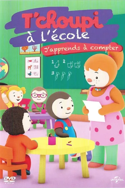 T'choupi à l'école - J'apprends à compter