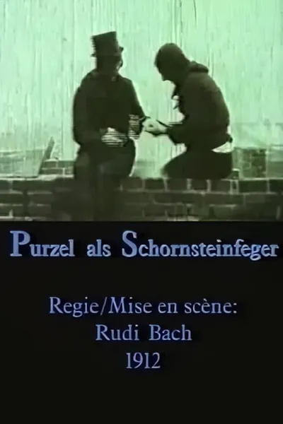 Purzel als Schornsteinfeger