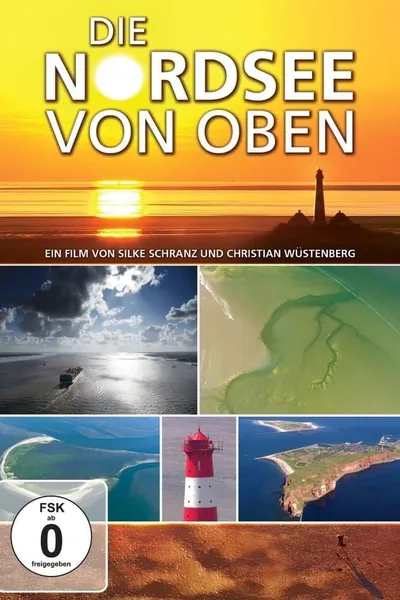 Die Nordsee von oben