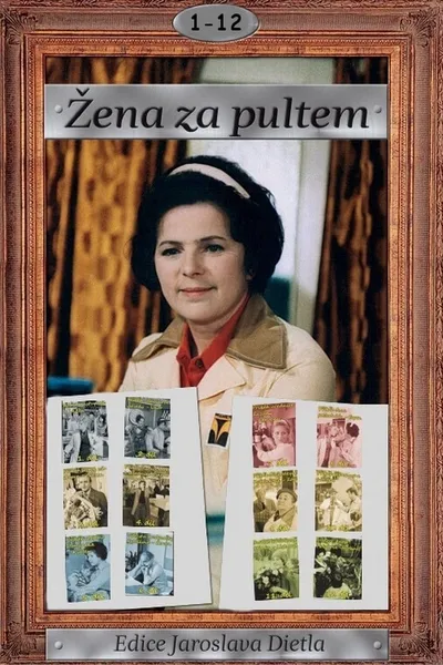 Žena za pultem