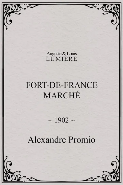 Fort-de-France : marché