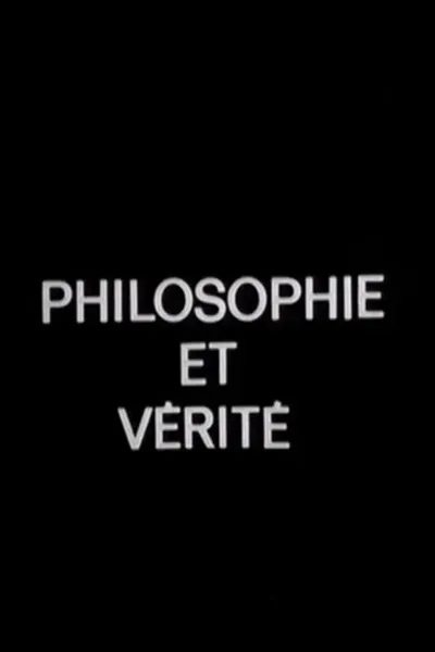 Philosophie et vérité