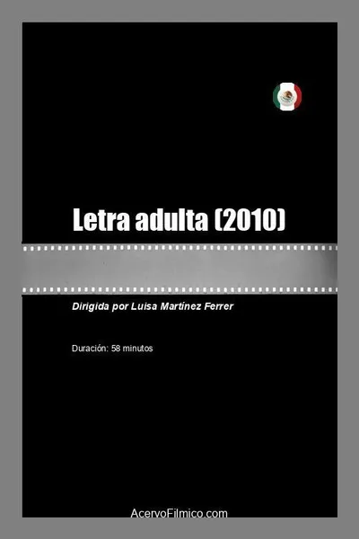 Letra adulta