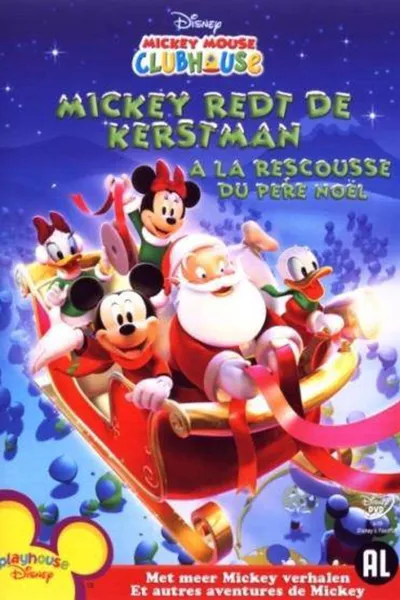 Mickey Mouse Clubhouse - Mickey Redt de Kerstman