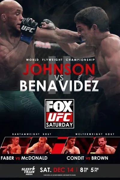 UFC on Fox 9: Johnson vs. Benavidez 2